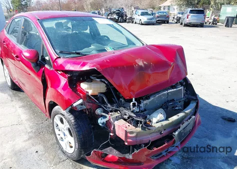 2014 Ford Fiesta Se from USA, damaged, VIN 3FADP4BJ1EM144998